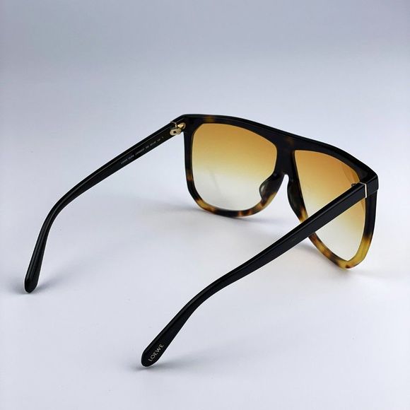 Loewe LW40001F FILIPA 56E Sunglasses Dark Havana Blond Havana Shield Women main image 7